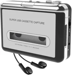 Кассетный плеер Портативный кассетный плеер записывает музыку в формате MP3 через USB или батарею Преобразуйте кассету Walkman в MP3 с помощью Lapto3634331