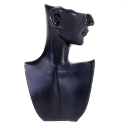 Smyckespåsar örhängen halsband display byst stativ mannequin premium
