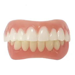 Other Oral Hygiene 1Pc UpperLower False Tooth Cover Perfect Veneers Comfort Fake Teeth Instant Smile Teeth 230919