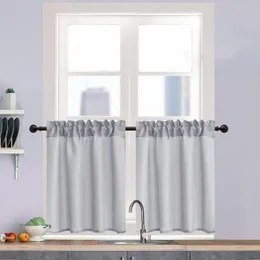 Curtain 1PC Modern Blackout Cationic Pattern Shading Kitchen Drapes For Bedroom Living Dining Room 2JL208