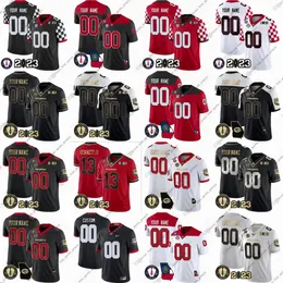 Custom College Football Carson Beck Sam Bush Collin Drake Jackson Muschamp Gunner Stockton Brock Vandagriff Sevaughn Clark quattro maglie sportive Daijun Edwards