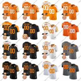 Custom NCAA College Tennessee Volunteers Football Jerseys Jason Witten Joshua Dobbs Peyton Manning Hendon Hooker Jalin Hyatt DeSean Bishop four sports jerseys