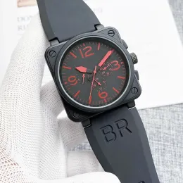 Tasarımcı Erkekler Moda Spor Bilekleri Saatler Bell Otomatik Mekanik Kol saatleri Yüksek Kaliteli Marka Kronograf Saat Paslanmaz Çelik Kemer Erkek Ross Saat