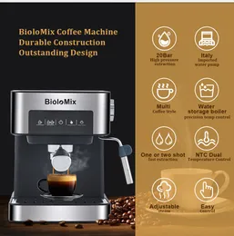 Biolomix Espressomaschine Siebträgermaschine 20 Ba Produktbild-Vorschau 5