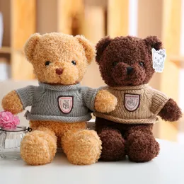 Śliczny sweter Teddy Bear Doll Doll Lolka Pluszowa niedźwiedź dziewczyna walentynkowa prezent urodzinowy doroczny prezent