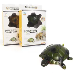 Elektriska RC Animals Remote Control Turtle Toy Realistic RC Turtles Electric Animal Sea Ocean Figurines Crawl Roliga knepiga leksaker för pojkar 230920