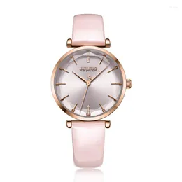 Wristwatches Julius Watch Quartz Hand Glass Glass Classic Design Fashion Factory Wholesale Wristwatch ساعة JA-1094