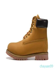 Boots Men Women Luxury Leather Boties Shoes Winter Ankle Martin Shoe Boot Cowboy Yellow Red Navy Blue Black Pink hiking Working Si1640162