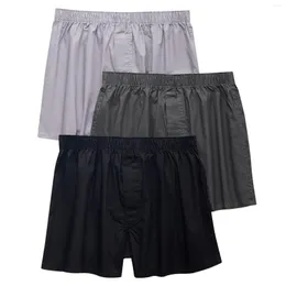 Pijamas masculinos casuais xadrez boxers algodão sleep bottoms shorts masculinos simples verão cintura elástica fina calças de pijama masculino