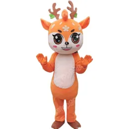 Halloween Sika Deer Mascot Costume Wysokiej jakości kreskówki