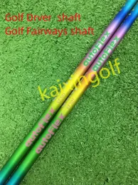 Eixos de tacos de golfe, eixo colorido autoflex sf505 sf505x sf505xx flex, grafite, madeira, eixo de golfe 230919