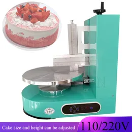 4-12 Polegada grande bolo de aniversário creme máquina de revestimento de gelo 110v 220v pão manteiga de casamento espalhando