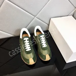 Fashion Round Toe Lace-Up Sneakers Size 35-45 Lovers New Spring Autumn Pumps Women Shoes Crystal Genuine Leather Shoes Men