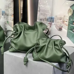 Womens Designer Cross Body Clutch Bag Premium koe lederen handtassen Merk Crossbody Cloud Bags Luxe Flamenco Lucky Bag Mini Emmer Tas 230920