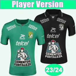 23 24 Leon Mens Soccer Jerseys Moreno F. Vinas Rubio Rodriguez Ambriz W. Tesillo Home Away Player Football Shirts Kort ärmuniformer
