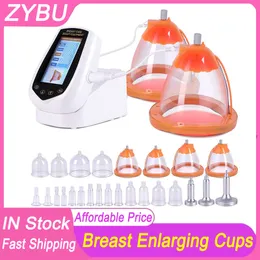 Vacuum Massager for Breast Enlargement Buttocks Lifts Multifunctional Electric Vacuum Pumps Breasts Enlarge Butt Lifting Machine with Micro-Current RED Light