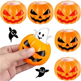 Halloween Toys 6st Pumpkin Head Stress Ball Decompression Ghost Relieve Fidget Squeeze Sensory For Party Favors 230919