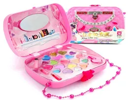New Children039s Makeup Set Toys Lovely Girls Make Up Set Toys Pretend Play Simulation Cosmetic Bag Handbag Kids Beauty Toys 215053028