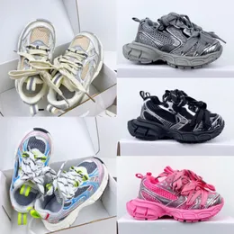 3XL Çocuk Toddler Trainer Spor Sakin Ayakkabı Tasarımcıları Paris Kızlar Erkek Kızlar Bebek Çocuk Çocuk Moda Moda Açık Hava Spor Ayakkabısı