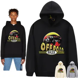 Felpe Felpe con cappuccio da uomo Felpa con stampa auto da corsa Pullover con cappuccio Pullover Hip Hop