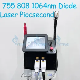 755 808 1064 nm potrójna długość fali laserowe usuwanie laserowe pikosekundowe laser