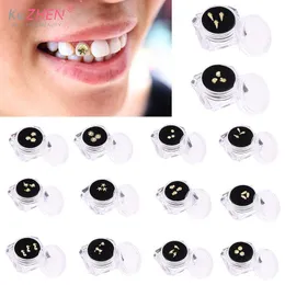 Other Oral Hygiene 3-5Pcsbox Fashion Dental Crystal Tooth Jewelry Diamond Ornaments Tooth Gems Various Animal Shapes DIY Teeth Decoration 230919