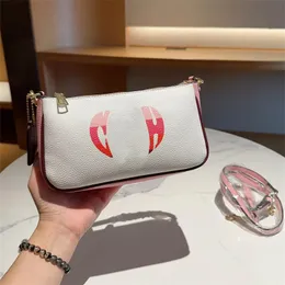 Mini sacs lune en cuir pour femmes, sac de styliste, sacs à bandoulière pour téléphone de luxe, Baguette, 5A, 2023