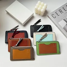Patchwork cüzdan moda orijinal deri fanny paketi tasarımcı lüks kart tutucu erkek kadınlar için moda rahat para cepler cüzdan