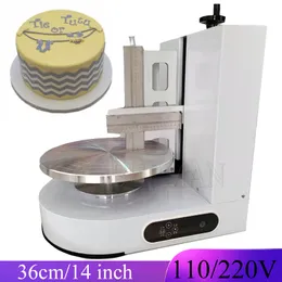110V 220V Semi-automatic Cream Decoration Spreader Smoothing Machine Bread Cake Electric
