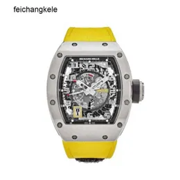 Richardmille Watch Mechanical Watches Richar Milles Titanium Declutchable Rotor Men #039;s Rm030
