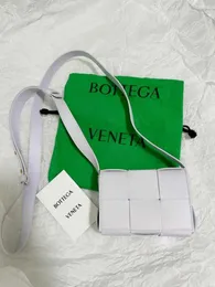 Botteg Venetas BVs Bolsa Ombro Designer Bolsas Cassete Mini Tecido Diagonal Straddle Tem