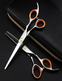 professional japan 440c 6 inch hair scissors set cutting barber makas haircut hair scissor thinning shears hairdressing scissors8683579