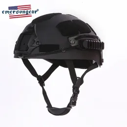 Kaski narciarskie EmersonGear Tactical Szybki kask Dziecko ochronne Airsoft Painball Gear Cylling Climbing Embeling Dzieci sporty na świeżym powietrzu 230921