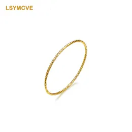 Pierścionki ślubne pierścień Knuckle 18k złota skręca prosta bardzo cienki kolor palca wskazującego Rose Au750 Mały ogon 230921