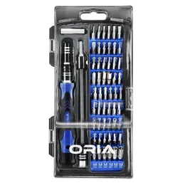 ORIA Precision Screwdriver Bit Set 60-em-1 Kit de chave de fenda magnética para telefones Game Console Tablet PC Ferramenta de reparo eletrônico Y2003253