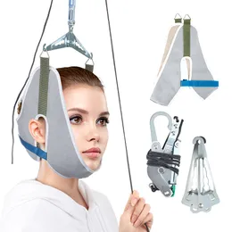 Portable Slim Equipment Cervical Traction Device Home Stretching Hanging Spondylosis Neck Treatment Orthosis Frame 230920