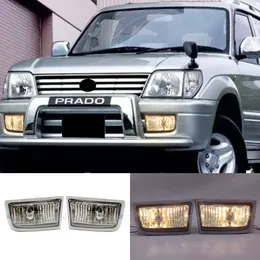 أضواء الضباب ل Toyota Land Cruiser Prado FJ90 LC90 1996 1997 1998 1999 1999 2000 2001 2002 LED LED LED LIGHT LAMP