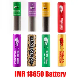 IMR 18650 Batteri guldgrön röd lila leopard 3000mAh 3200mAh 3300mAh 3500mAh 3,7V 40A 50A litiumbatterier