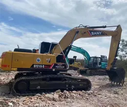 Used Sany SY215C excavator at a low price, available SY215 SY307 SY60C SY75C SY95C , global direct shipping