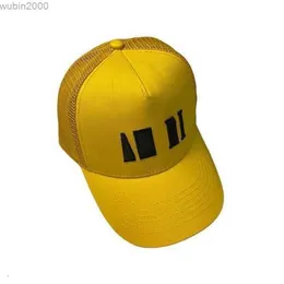 Men's Ball Caps Fashion Designers Hat Letter Baseball Cap Summer Sports Sunshade Breathable Net High Quality Black Trucker Hats 55
