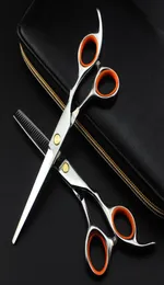 professional japan 440c 6 inch hair scissors set cutting barber makas haircut hair scissor thinning shears hairdressing scissors7229258