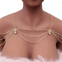 Chaînes M2EA épaule gland clavicule chaîne collier bijoux de corps