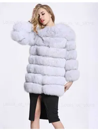 Futra kobiet sztuczne futro Zadorin zima luksusowe długie płaszcze płaszcze kobiety ciepłe sztuczne futrzane płaszcz puszysty fur