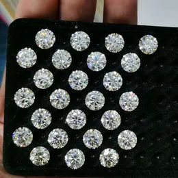 D Färg VVS1 Utmärkt Cut Moissanite Stone med GRA -certifikat Toppkvalitet Löst Moissanite Loose Gemstone Synthetic Diamond