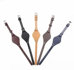 8mm Watch Band Genuine Leather Strap Women Wristband For Es3077 2830 3262 3060 4176 4119 4026 4340 Small Bracelet Bands8323649