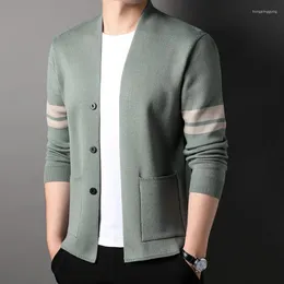 Men's Sweaters Autumn Winter Male Korean Fashion Loose Casual All-match Cardigans Top Hombre Comfortable Knitted Coat Thick Jacket