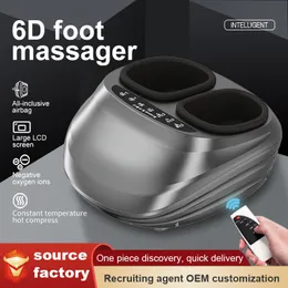 Other Massage Items Electric Foot Massager Heating Therapy Shiatsu Deep Kneading Roller Air Bag Massage Machine Relief Chronic Pain Muscle Tension 230921