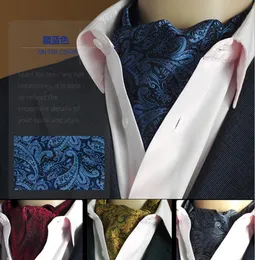 Sclesves Gusleson Quality 19 Styles Fashion Luxury Duplex Silk Printing Men Scarf Polka Dot Suit England Jacquard Weave 230921