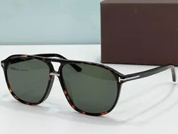5A Eyeglasses TF FT1026 Bruce Pilot Sunglasses Discount Designer Eyewear For Men Women 100% UVA/UVB With Glasses Bag Box Fendave FT0884 FT1103