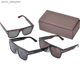 tom ford Luxury Sunglasses Designer Letter Womens Mens Goggle Eyewear Tf711 Plate Polarized Generous Thick Frame Live Broadcast Glasses QG2K